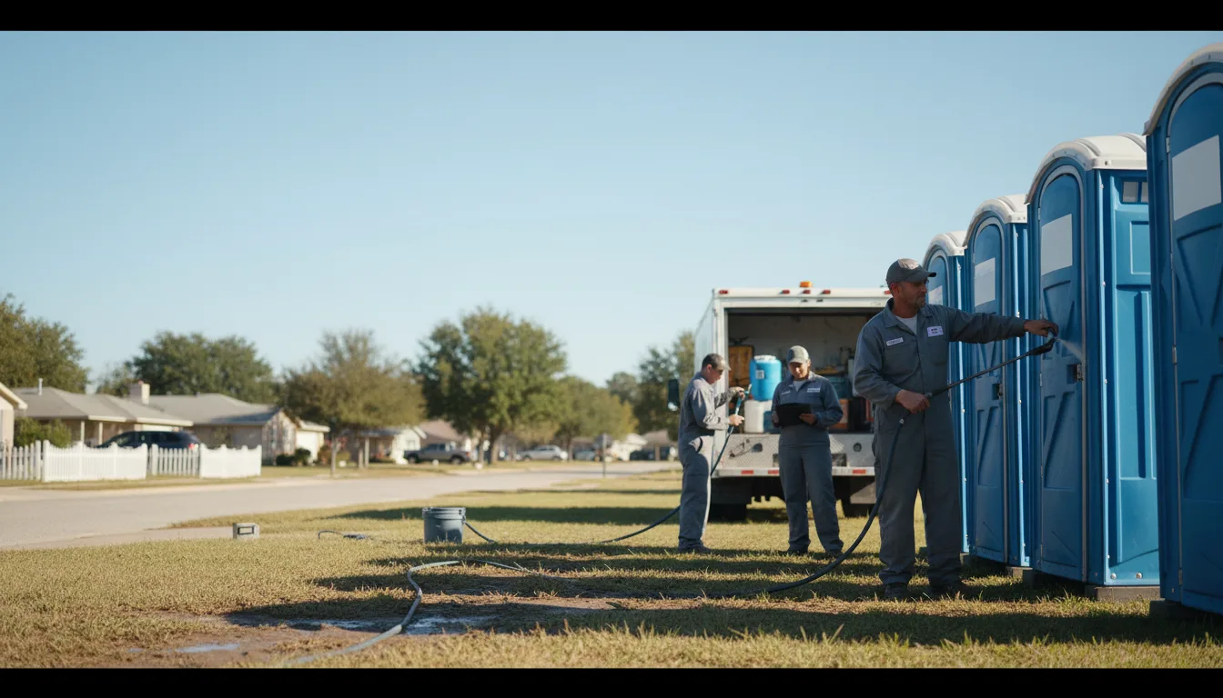 Long-Term Portable Toilet Rental in Heath Springs, SC near me